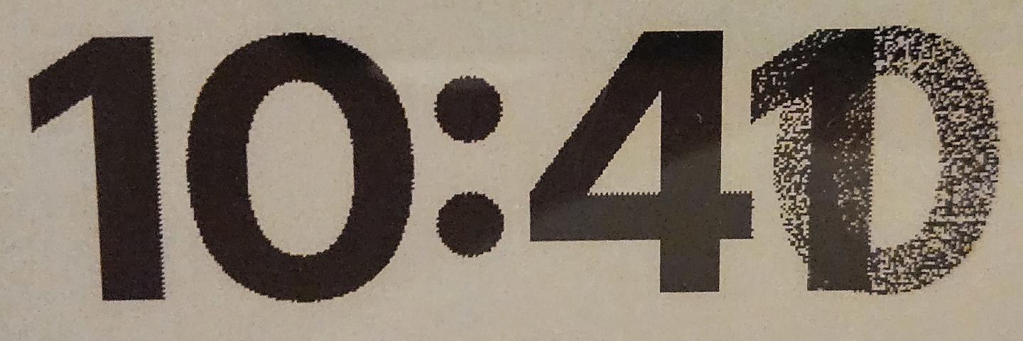 lots of noise in the last character but the 10:4 part still looks good